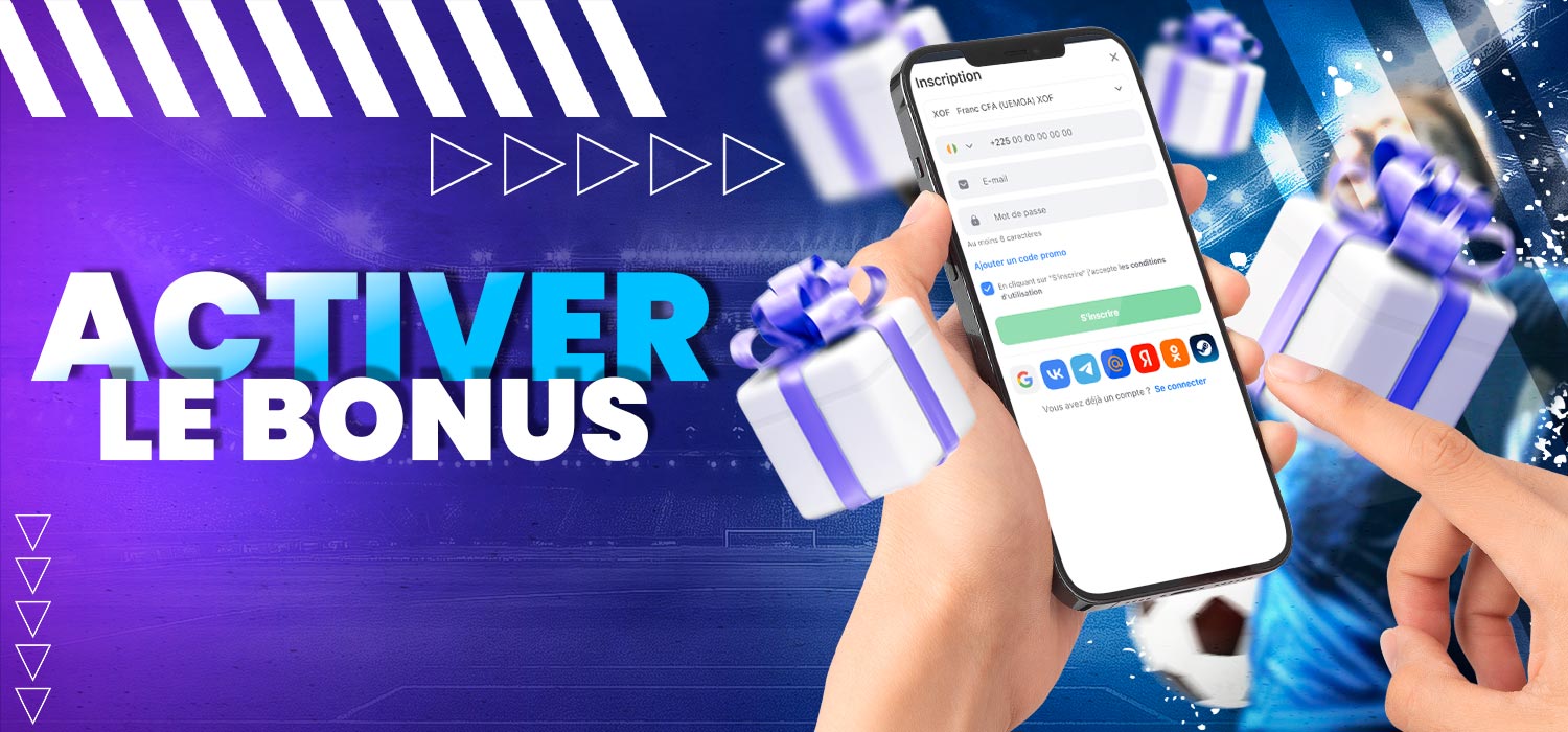Utilisez les bonus de casino sur la plateforme 1win.