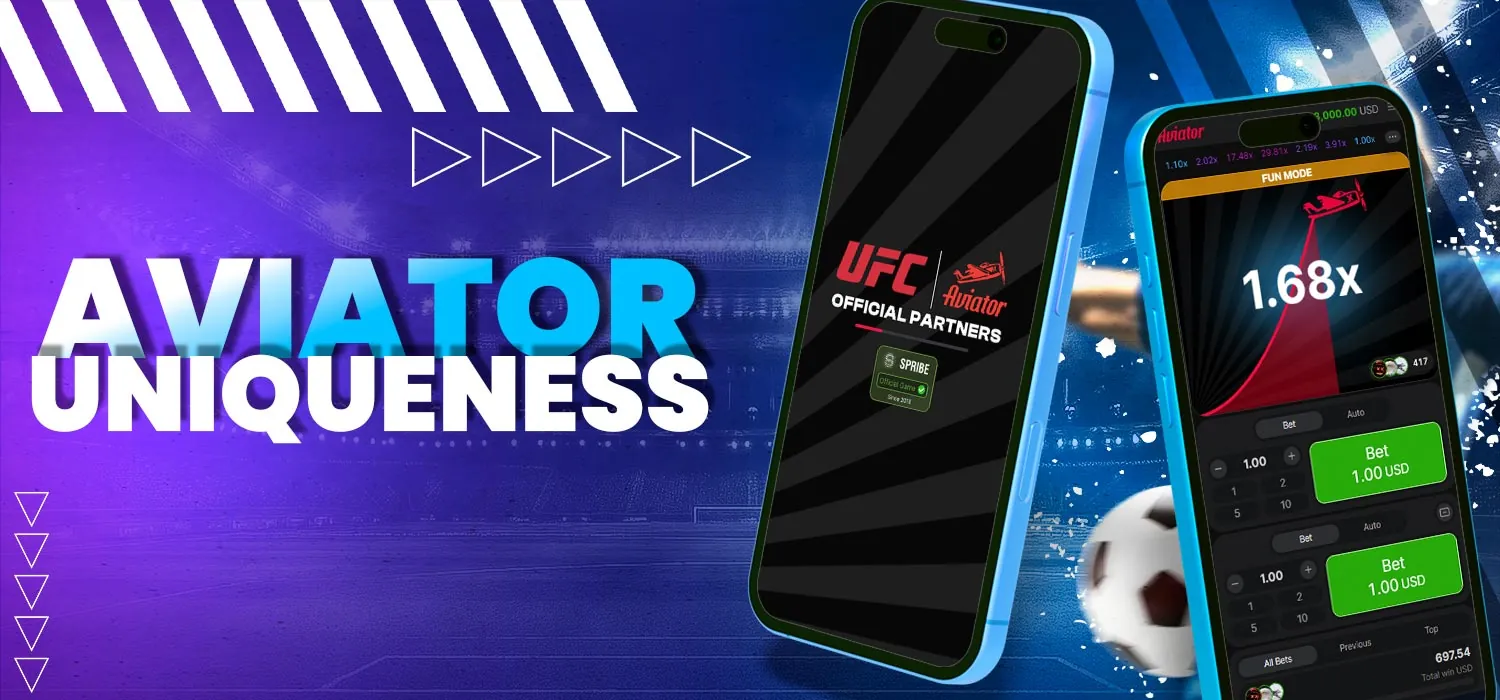 The uniqueness of the Aviator game on the casino platform.
