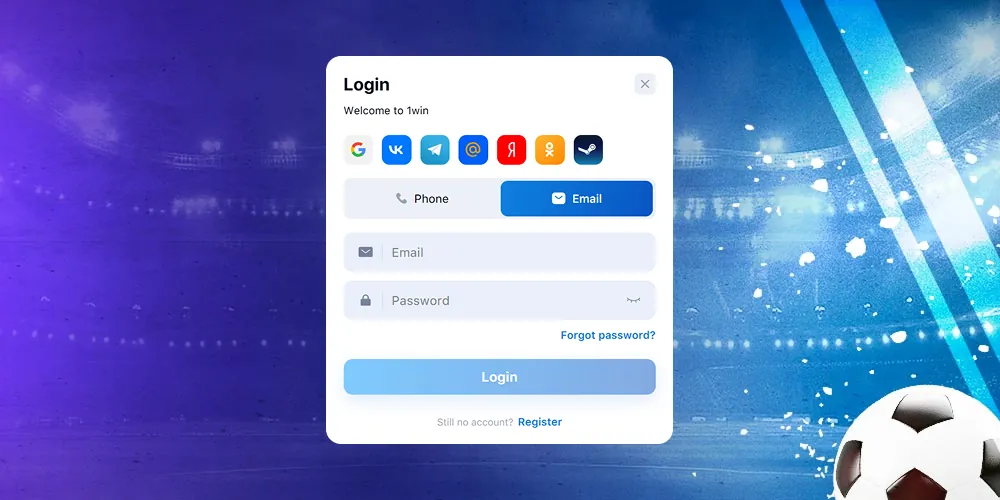 Enter the necessary login information.