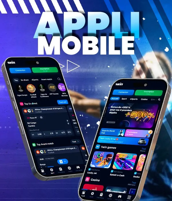 Une application mobile pour faciliter les paris.