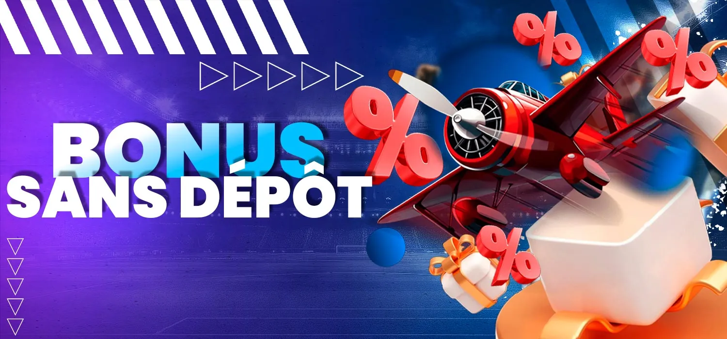 Bonus sans dépôt pour les joueurs du casino 1Win.