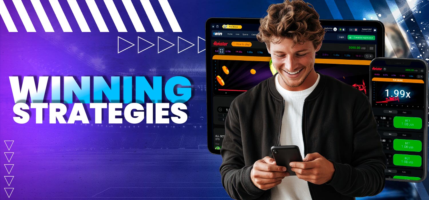 Specific strategies for winning the Aviator game.