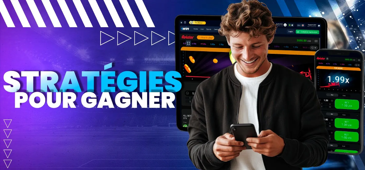 Stratégies spécifiques pour gagner le jeu Aviator.